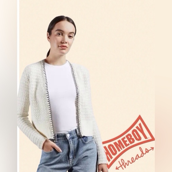 TED BAKER Sweaters - TED BAKER Women's Cream Sweater Size-3